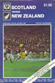 New Zealand v Scotland 1981 rugby  Programme